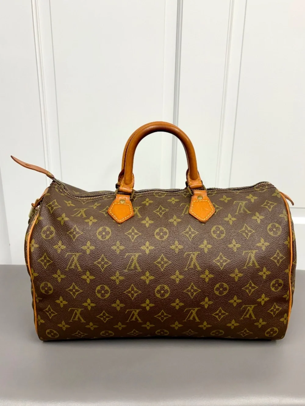 Louis Vuitton Vintage Speedy 35 Monogram Canvas
